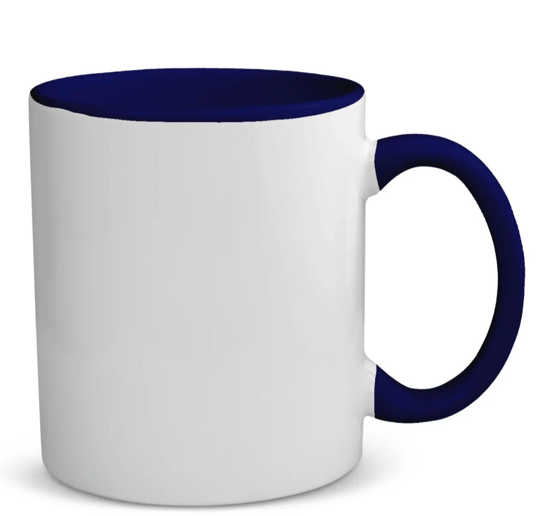Elegante koffiemok met foto