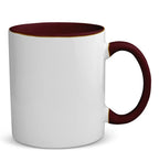 Elegante koffiemok met foto